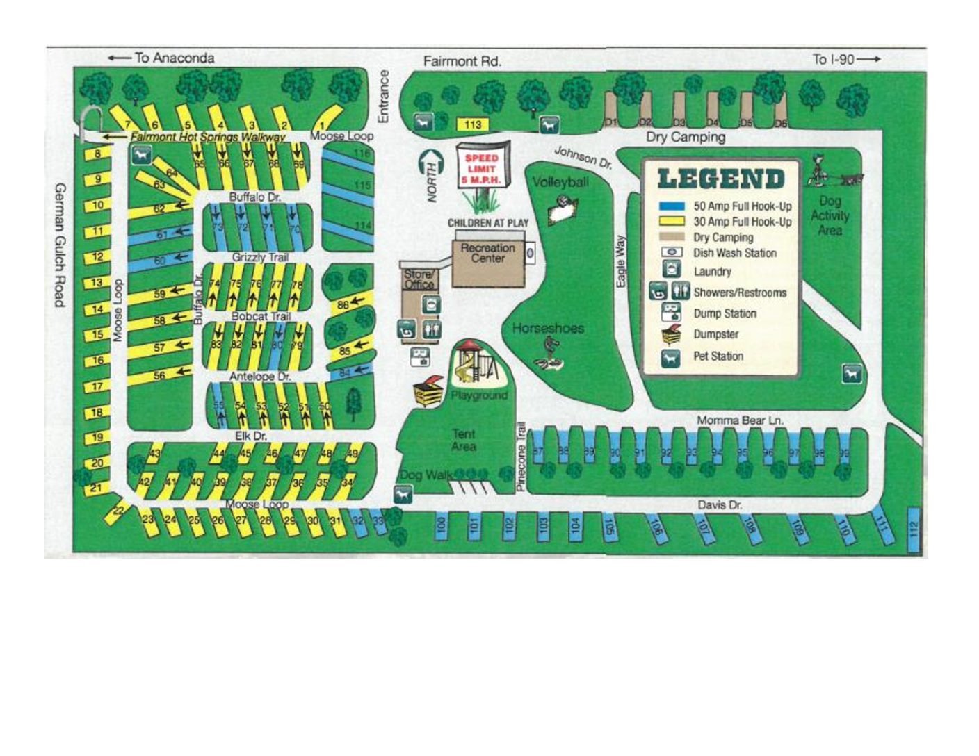 Fairmont Hot Springs Montana Map - United States Map